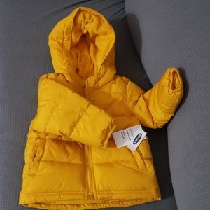 NWT OLD NAVY Frost-Free Hooded Puffer Jacket for T